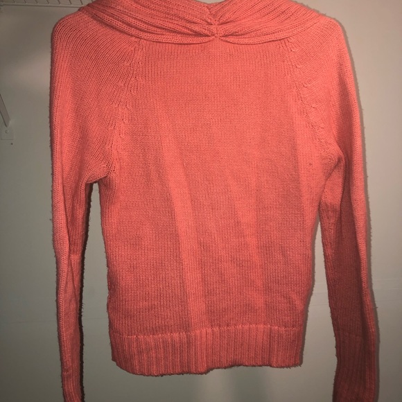 Coral Cable Knit Sweater - Picture 2 of 3
